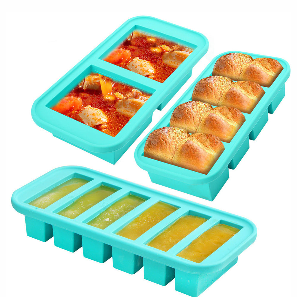 1/2 cup silicone freezer tray